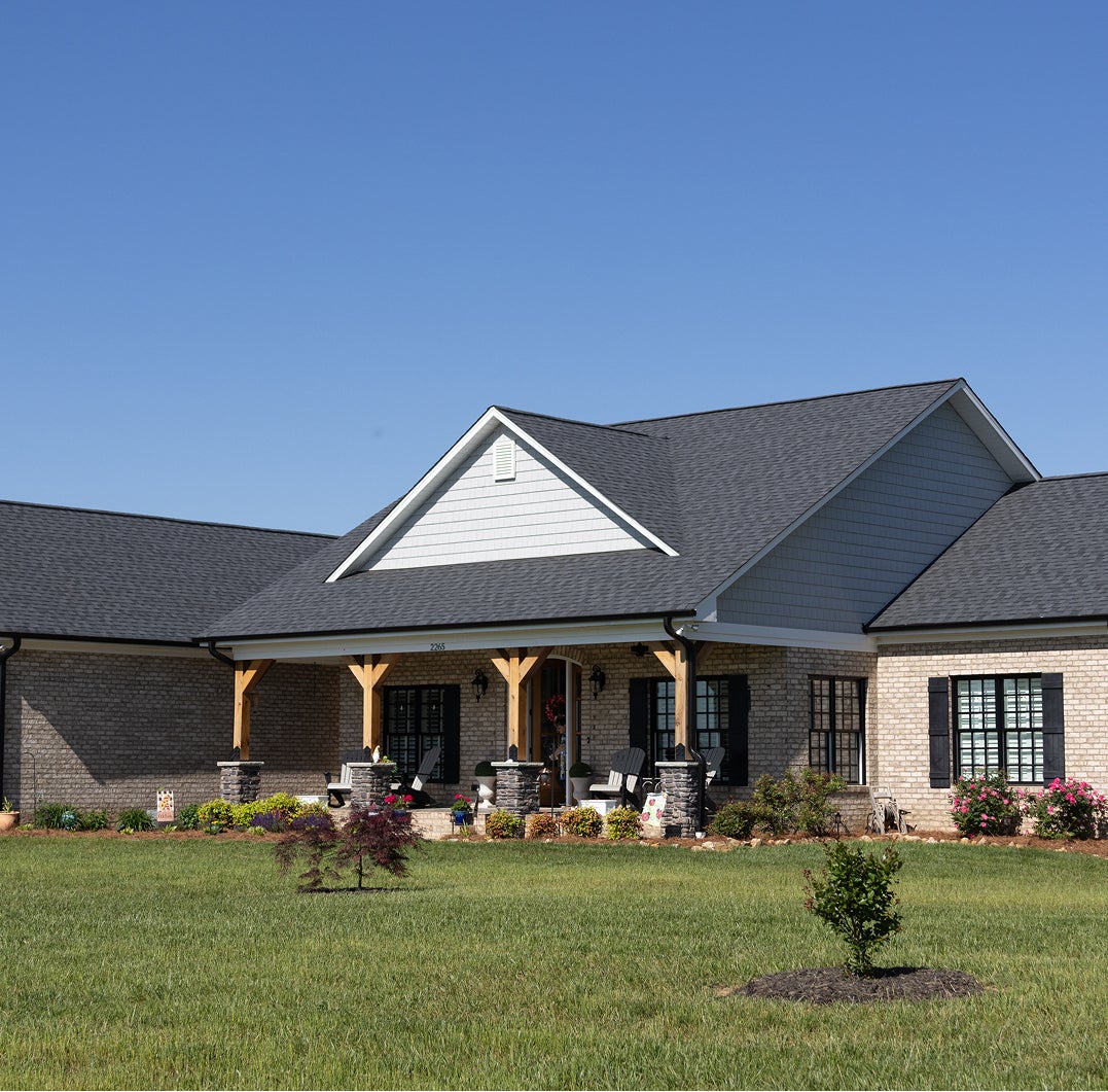 house showcasing the best shingles for roofs by the best roofers in winston salem nc